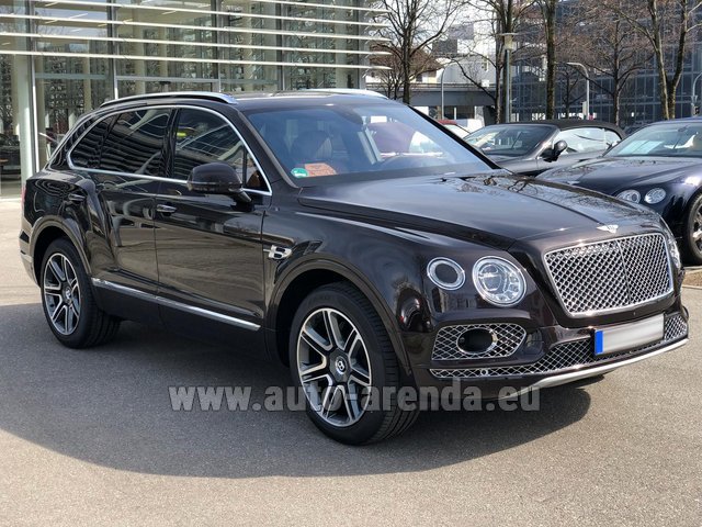 Rental Bentley Bentayga V8 4Li in Amsterdam