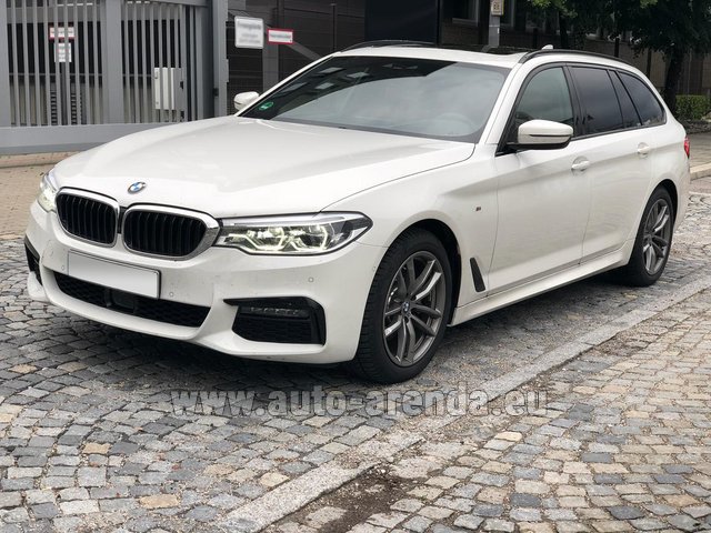 Rental BMW 520d xDrive Touring M equipment in the Hague