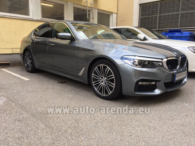 Rental BMW 540i M in Rotterdam The Hague Airport