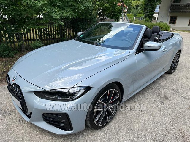 Rental BMW M430i xDrive Convertible in Amsterdam Airport Schiphol