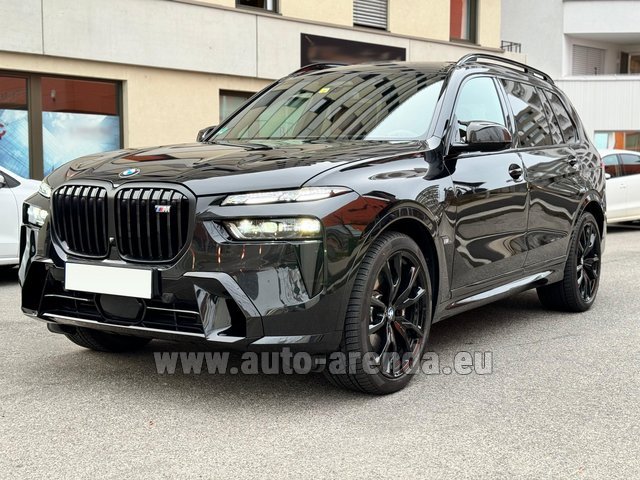 Rental BMW X7 M60i XDrive High Executive M Sport (new model, 5+2 seats) in Amsterdam Airport Schiphol