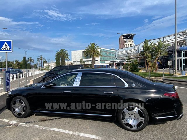 Rental Maybach S 580 L 4Matic V8 in Rotterdam The Hague Airport