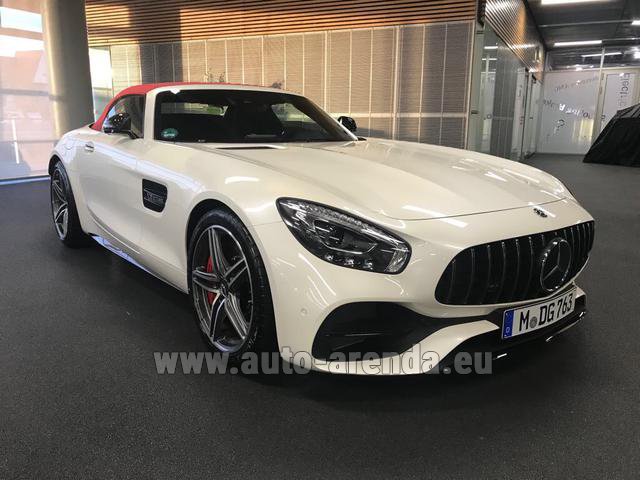 Rental Mercedes-Benz GT-C AMG 6.3 in Rotterdam The Hague Airport