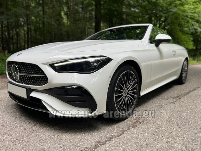 Rental Mercedes-Benz CLE 450 4MATIC Convertible AMG Equipment, 381 HP, 4 pax, Leather interior in Netherlands