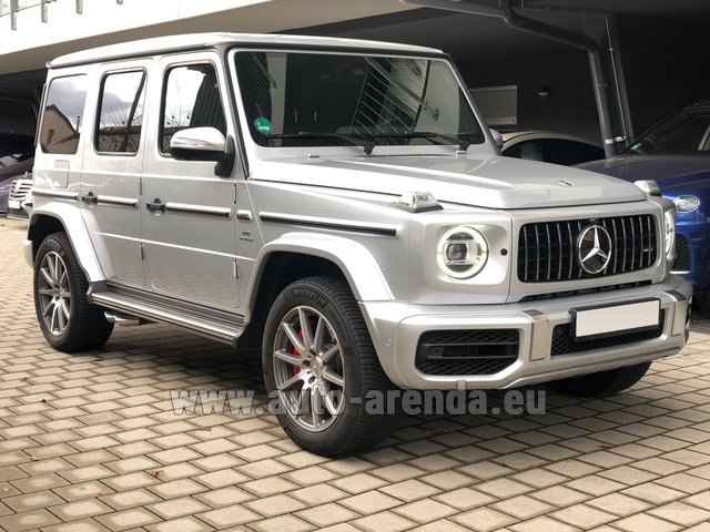 Rental Mercedes-Benz G 63 AMG in Rotterdam The Hague Airport