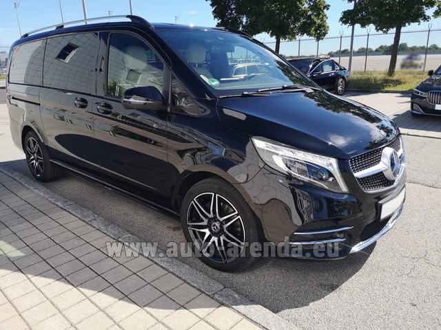 Rental Mercedes-Benz V-Class (Viano) V 300 4Matic AMG Equipment in Amsterdam Airport Schiphol