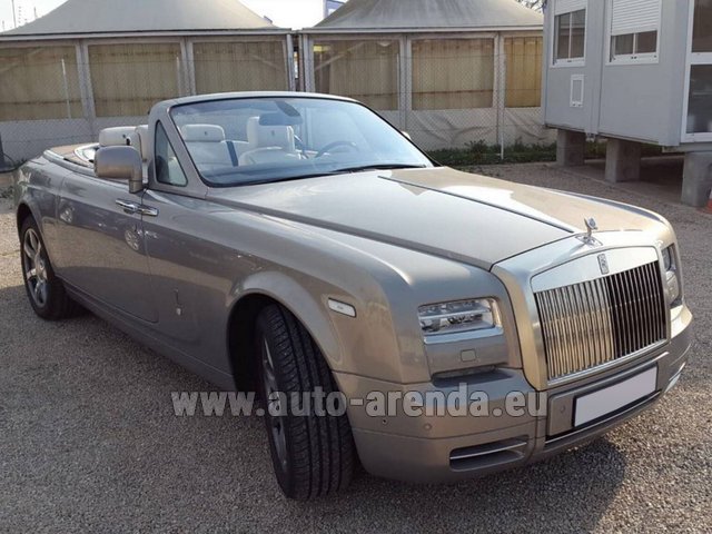 Rental Rolls-Royce Drophead in Rotterdam