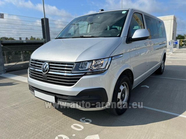Rental Volkswagen Caravelle T6.1 2.0 TDI extra Long (8 seats) in Amsterdam Airport Schiphol